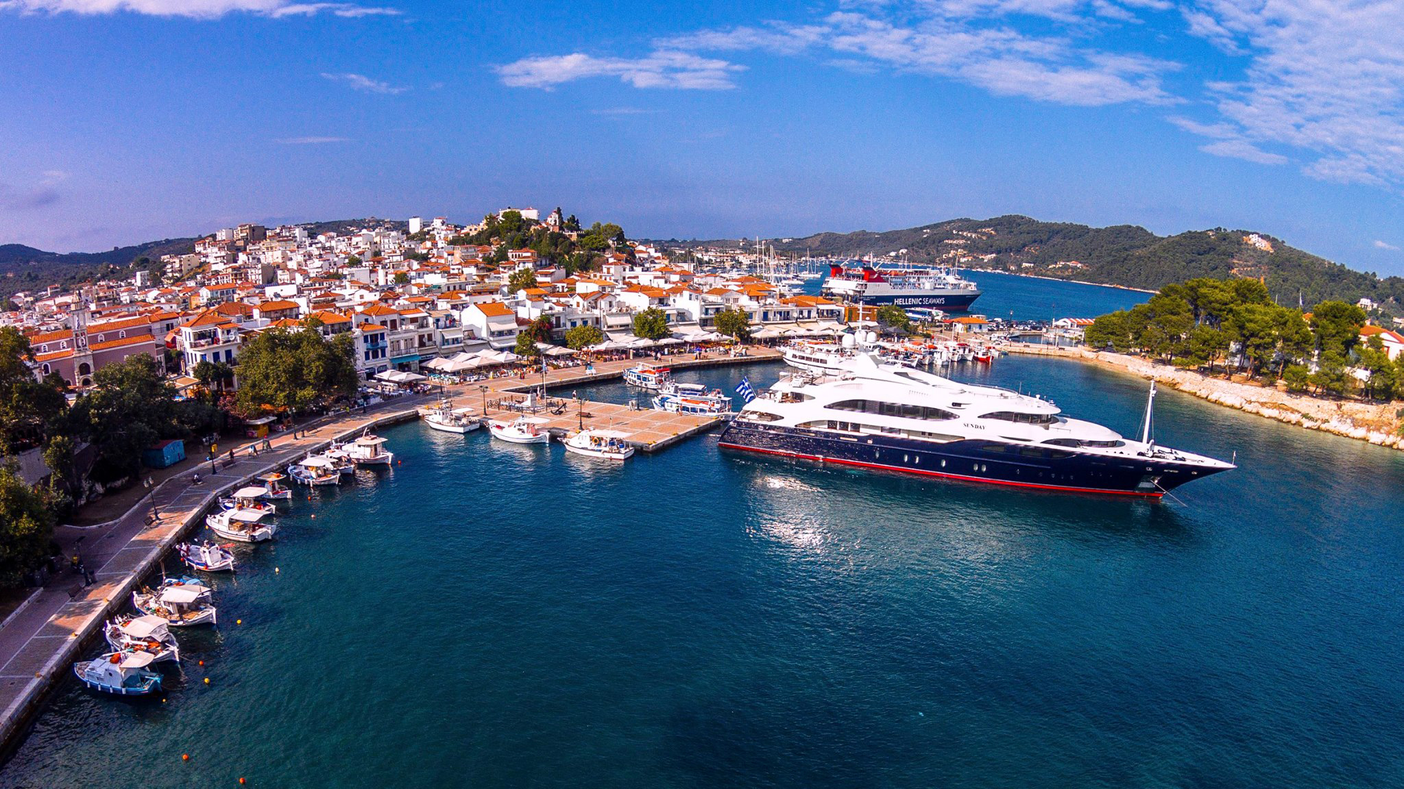 yacht charter skiathos